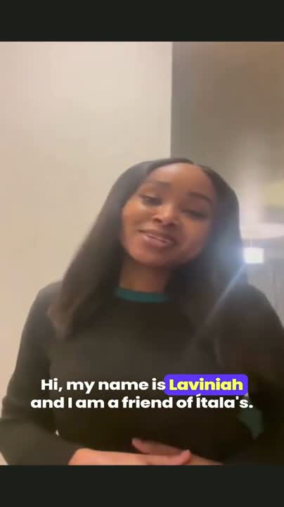 Testimonial from Laviniah